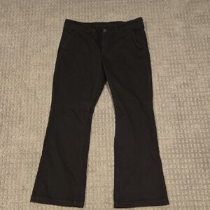 American Eagle Outfitters Dark Flare Kick Boot Pants